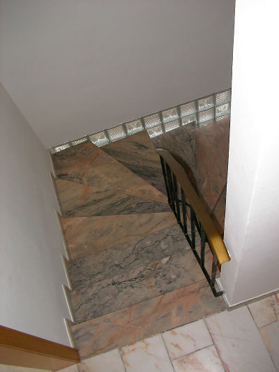Treppenhaus in der 2. Etage